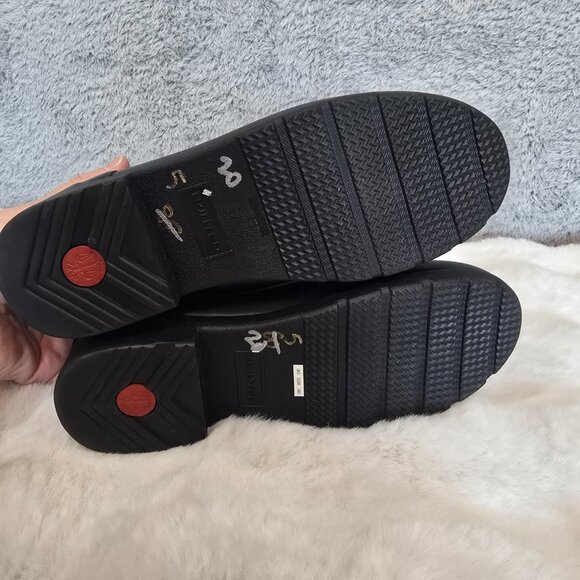 NEW! Hunter Refined Slim Fit Chelsea Boots Black Women's Size 5 US (WFS1017RMA) - Picture 6 of 10